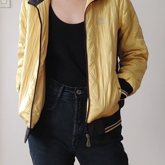 Lynx yellow bomber jacket - Picture 2 of 4